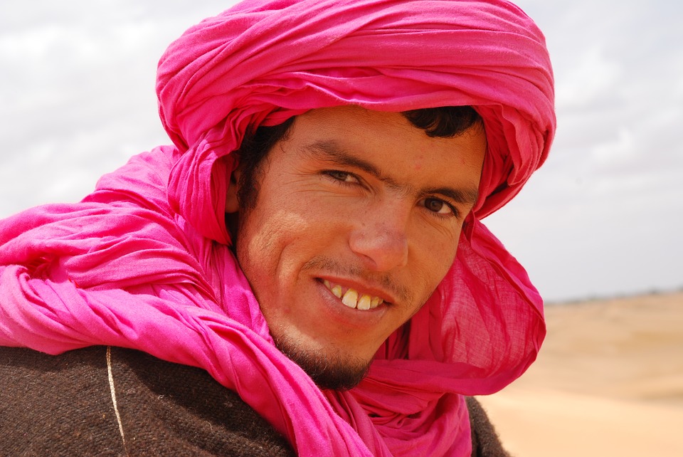 Berber man in contemporary Morocco.
