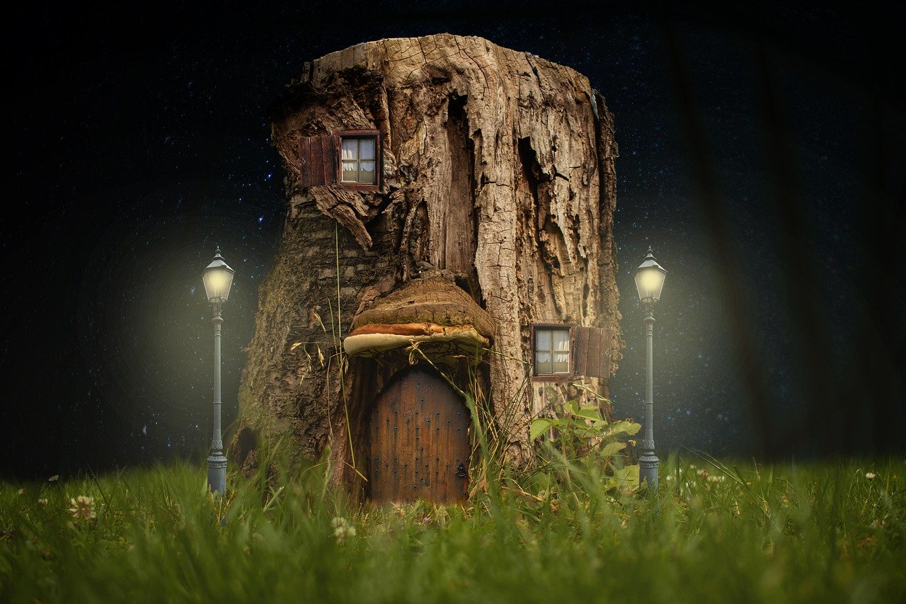 fairy tree stump