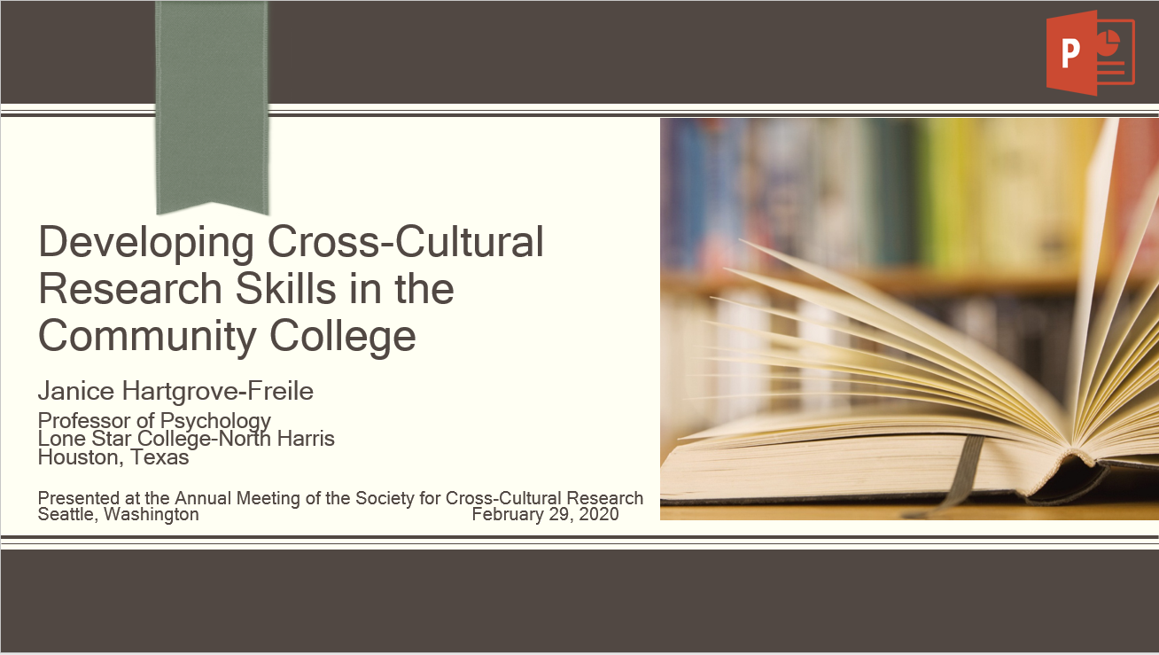 Developing Cross-Cultural Skills
