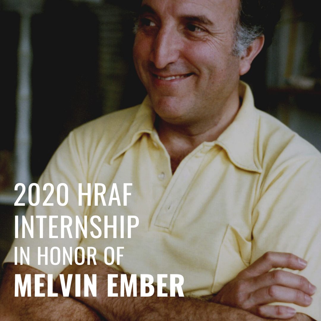 Melvin Ember Internship 2020