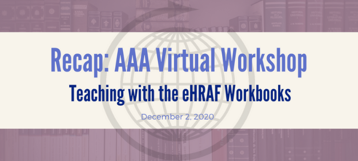 AAA Virtual Workshop recap cover