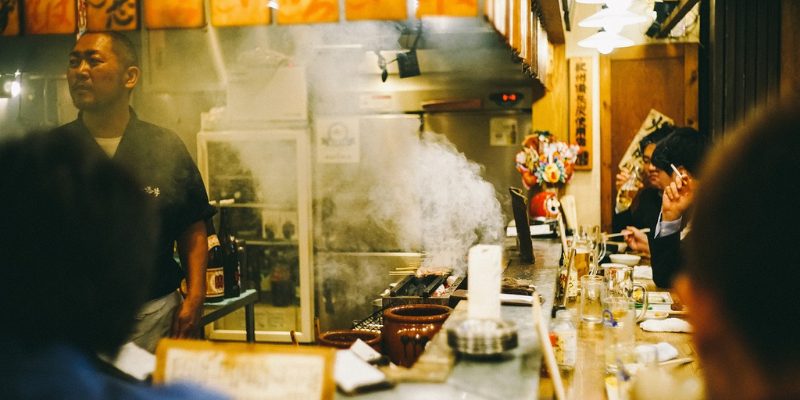 Inside Chinatown restaurant