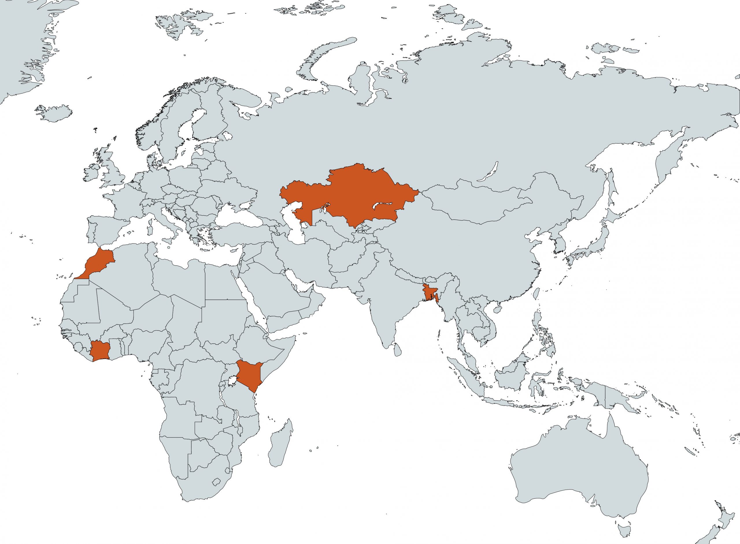 Global Scholars 2021 map