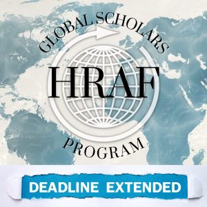 HRAF Global Scholars Program 2023