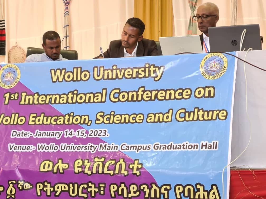 Wollo University 1st International Conference on Wollo Education, Science and Culture. 